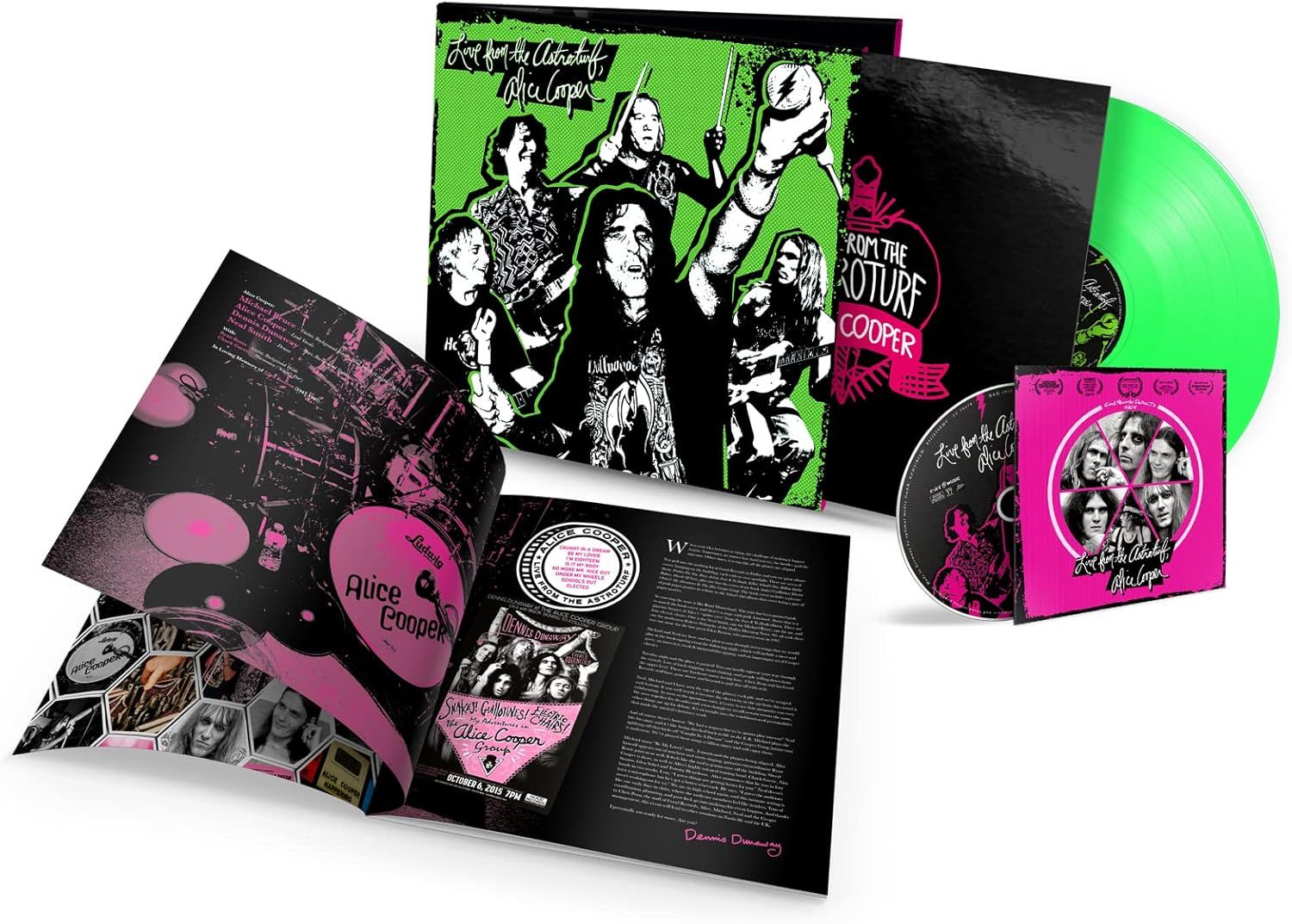 Alice Cooper - Live From the Astroturf (Glow in the Dark Vinyl)