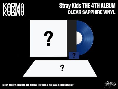 Stray Kids - Karma (Clear Sapphire Vinyl)