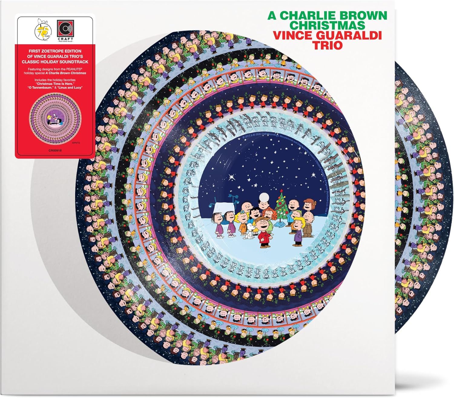 Vince Guaraldi Trio - A Charlie Brown Christmas (Zoetrope Vinyl)