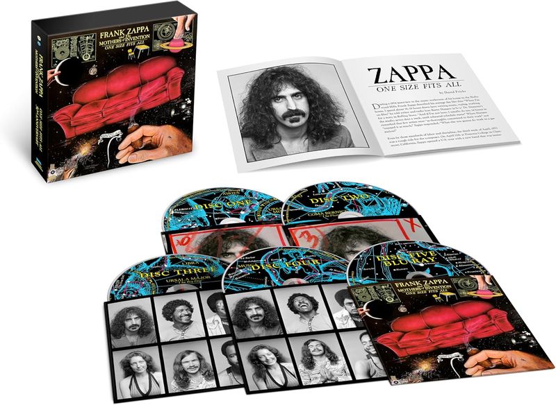 Frank Zappa - One Size Fits All (Super Deluxe 4CD + Blu- Ray)