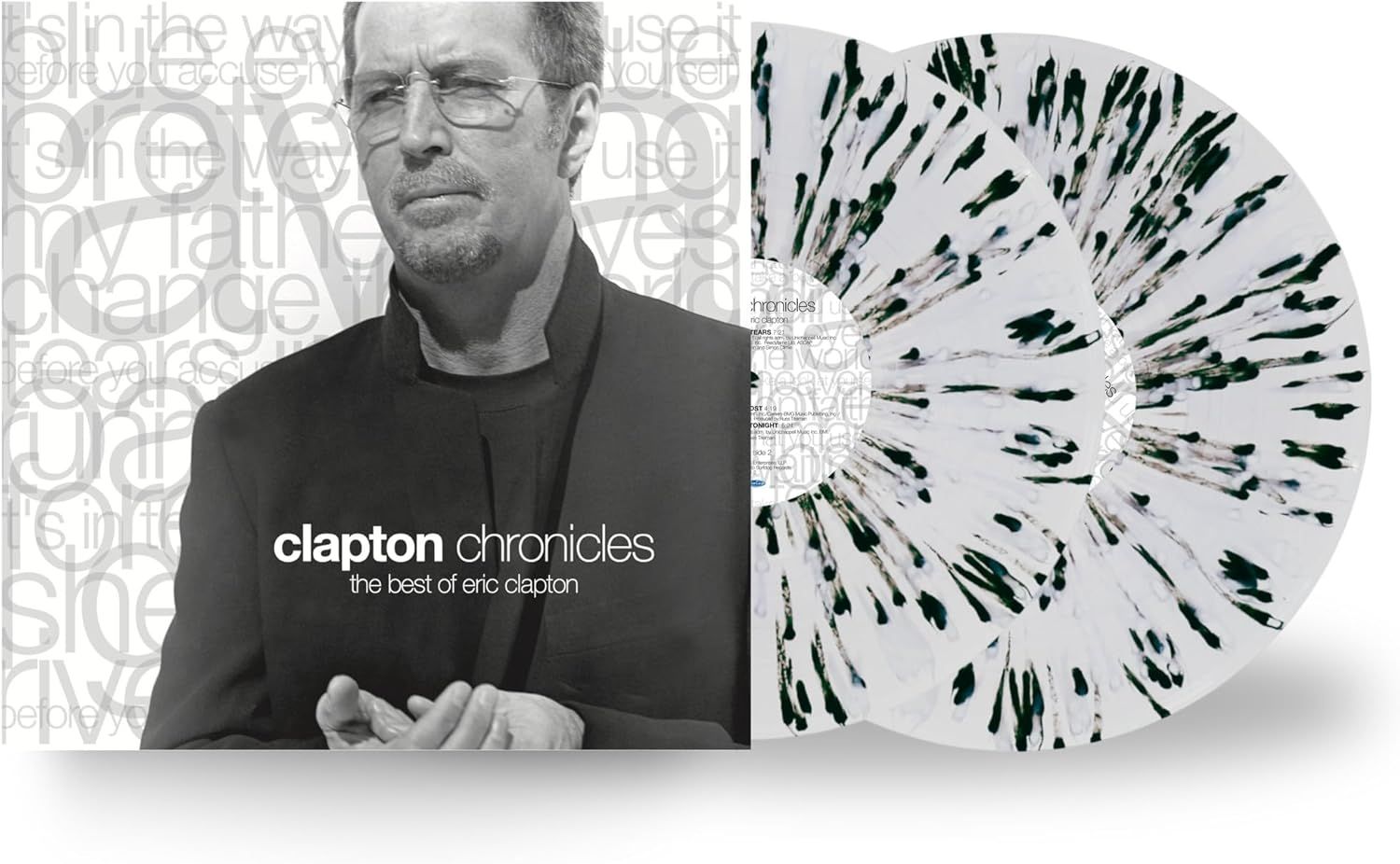 Eric Clapton - Clapton Chronicles (Black &amp; White Splatter 2LP)