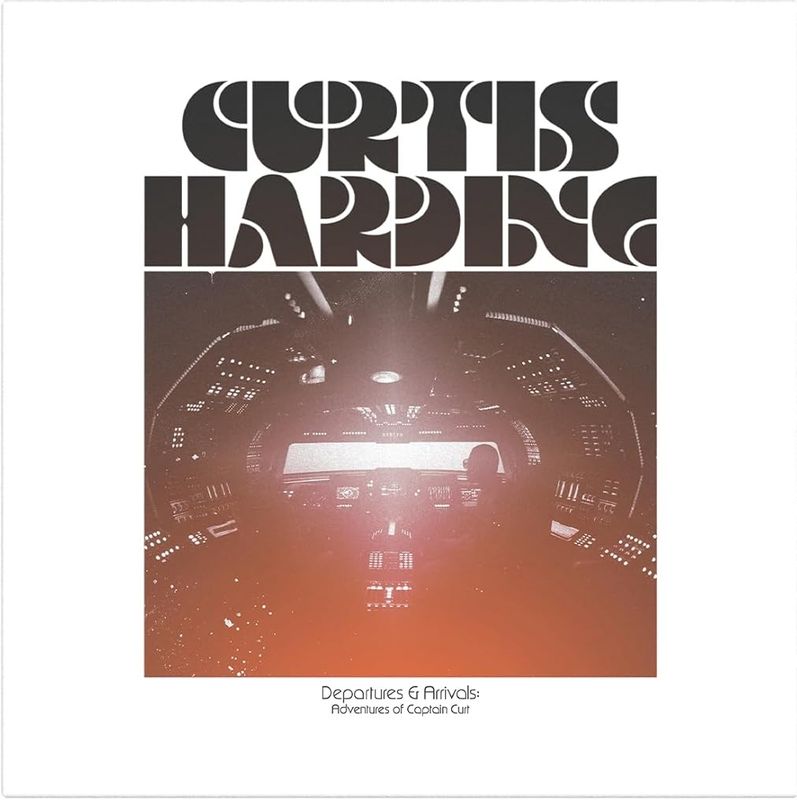 Curtis Harding - Departures &amp; Arrivals: Adventures of Captain Curt (Indie Exclusive Orange Vinyl)