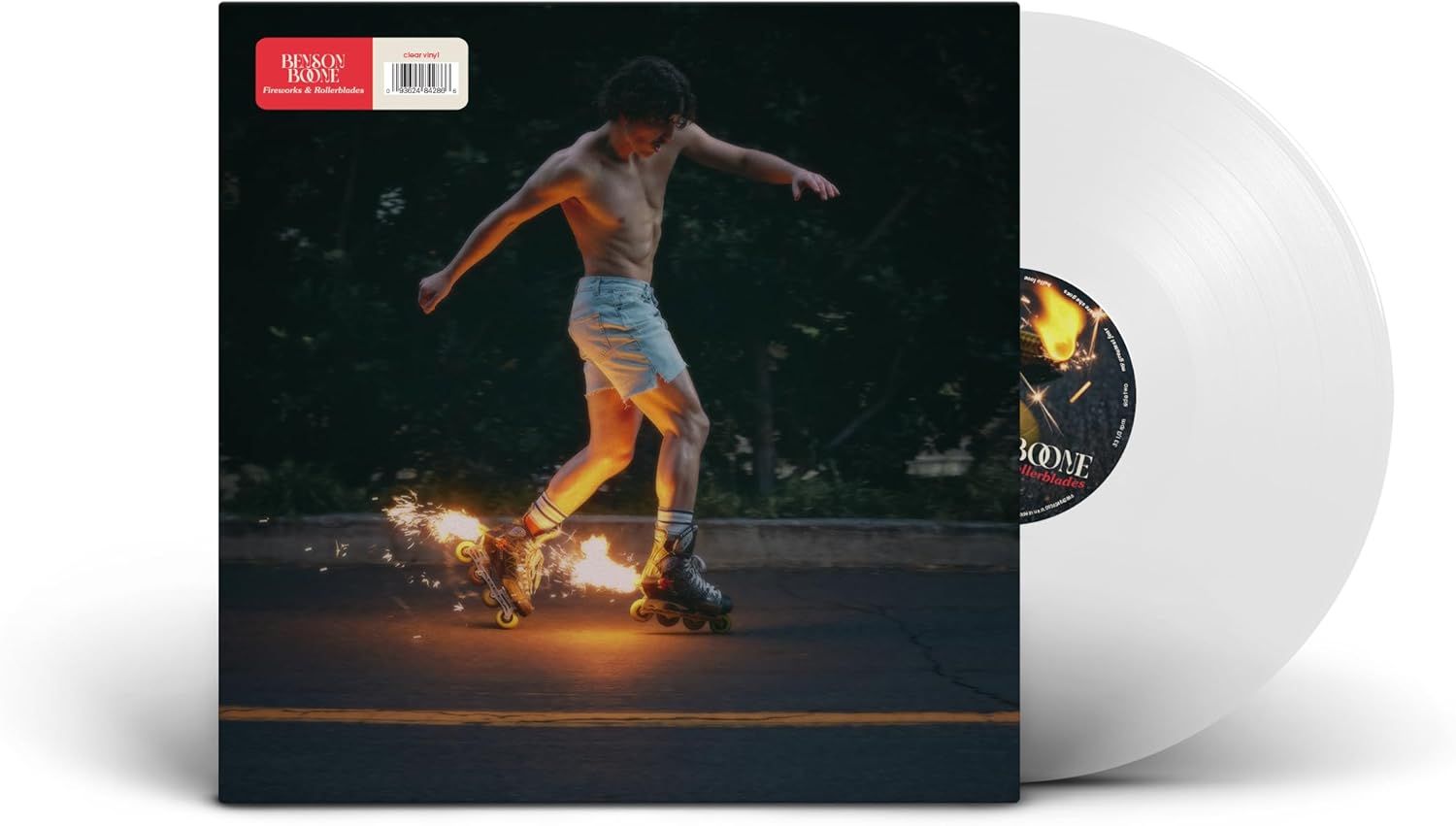 Benson Boone - Fireworks &amp; Rollerblades (Clear Vinyl)
