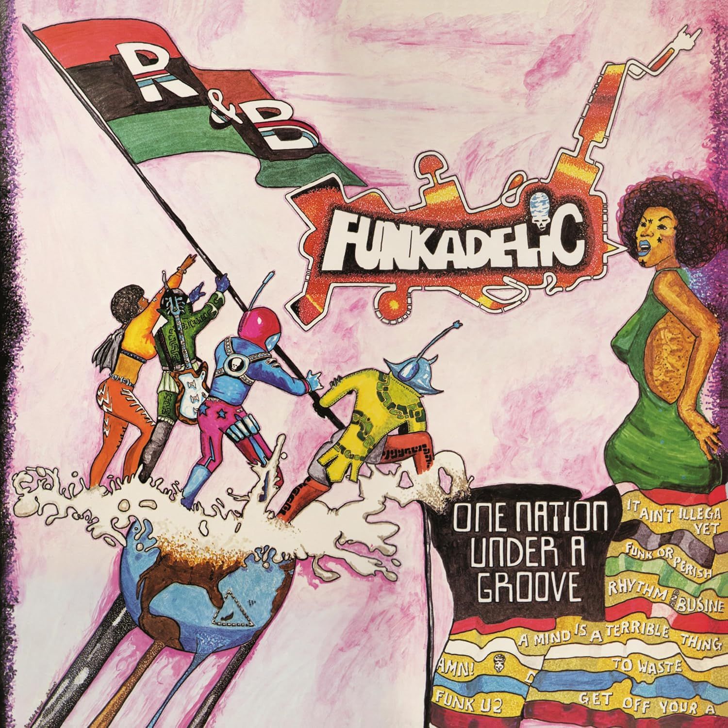 Funkadelic - One Nation Under a Groove (Deluxe 2LP)
