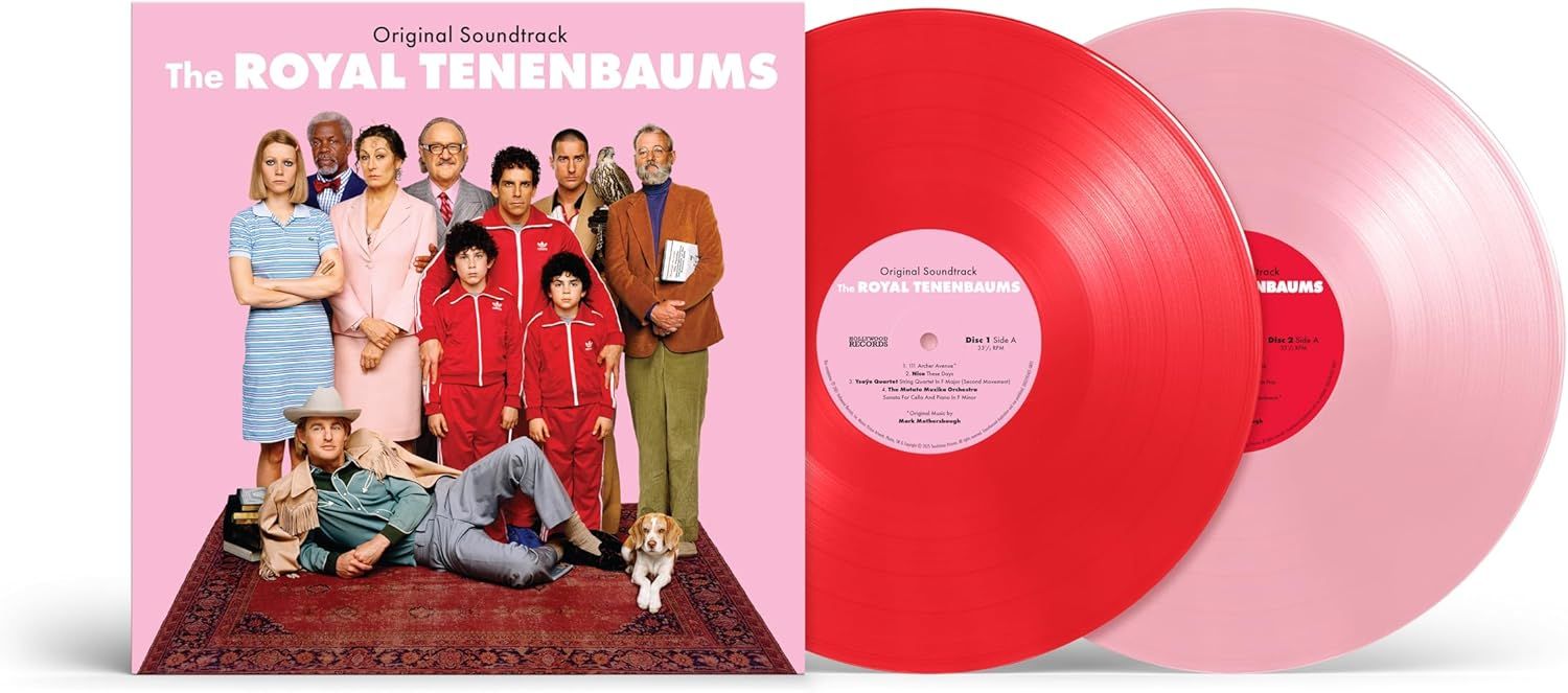 The Royal Tenenbaums OST (2LP Red &amp; Pink Vinyl)