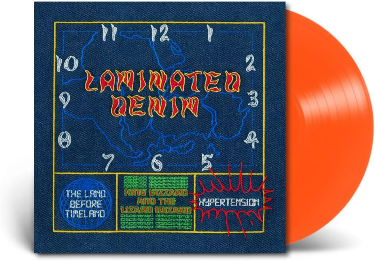 King Gizzard and the Lizard Wizard - Laminated Denim (Orange Habanero Vinyl)