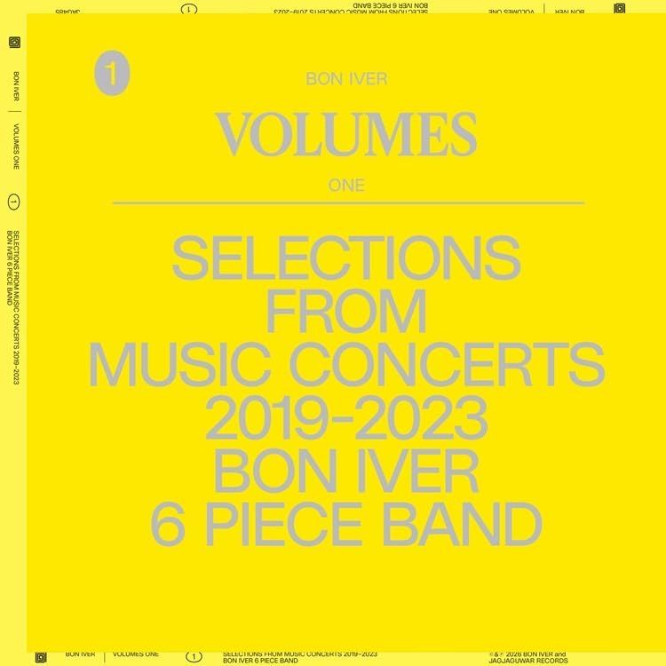 Bon Iver - VOLUMES: ONE - Selections From Music Concerts 2019-2023