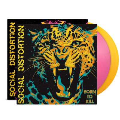 Social Distortion - Born To Kill (2LP Pink &amp; Yellow Vinyl)
