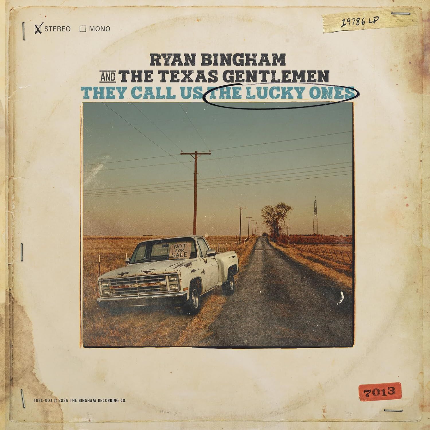 Ryan Bingham and the Texas Gentlemen - They Call Us the Lucky Ones