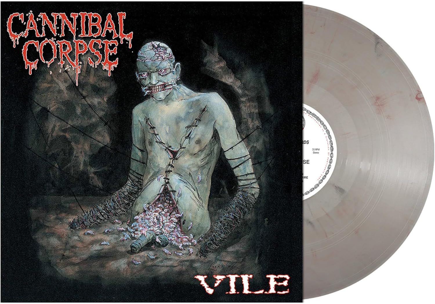 Cannibal Corpse - Vile (30th Anniversary Grey &amp; Red Vinyl)