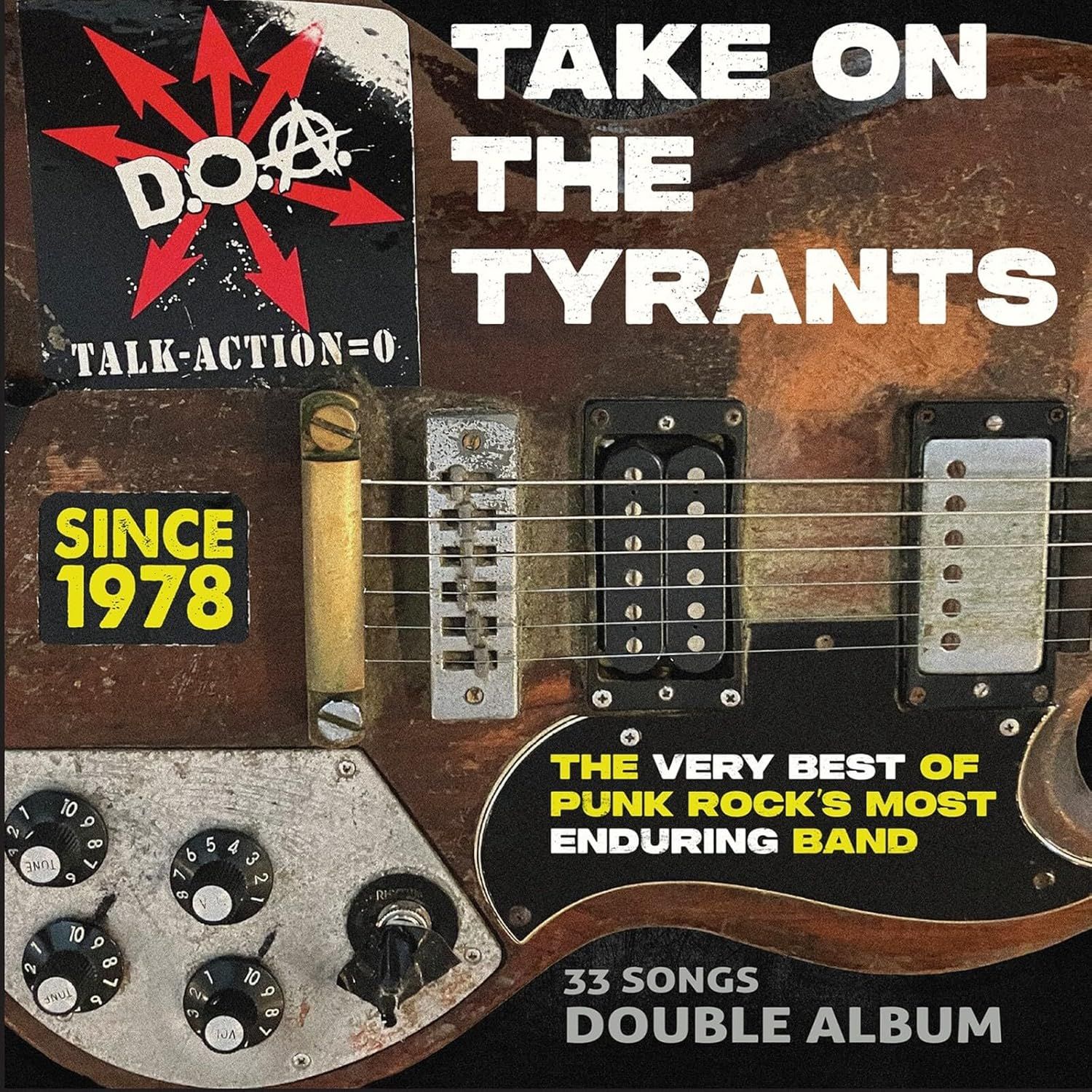 D.O.A. - Take On the Tyrants (2LP)