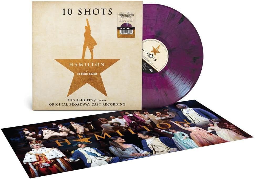 Hamilton OST: Ten Shots (Burr's Purple Swirl Vinyl)