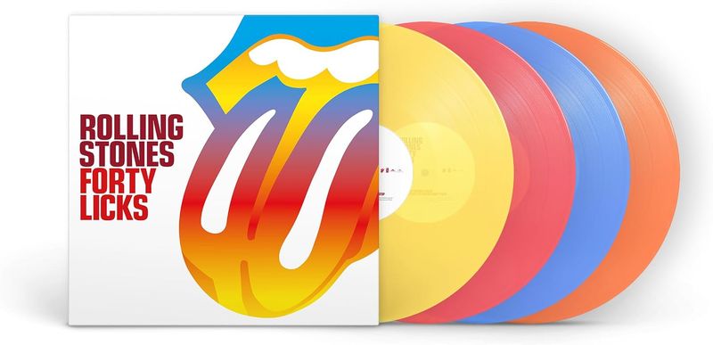 The Rolling Stones - 40 Licks (Multicoloured 4LP)