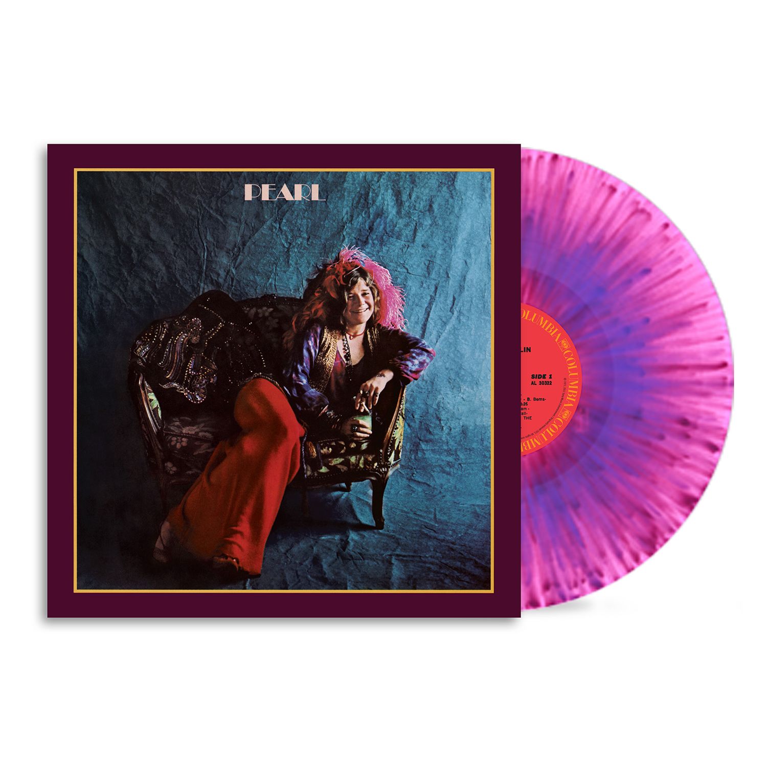 Janis Joplin - Pearl (Pink Splatter Vinyl)