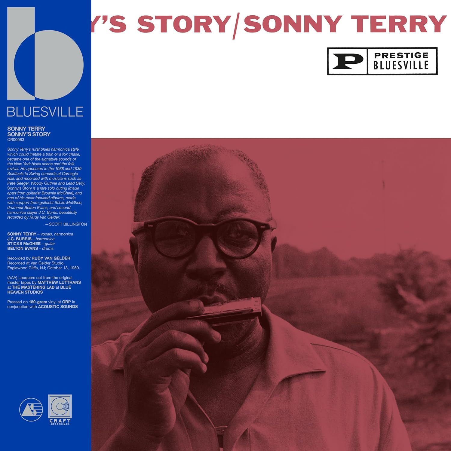 Sonny Terry - Sonny's Story (Bluesville Acoustic Sounds)