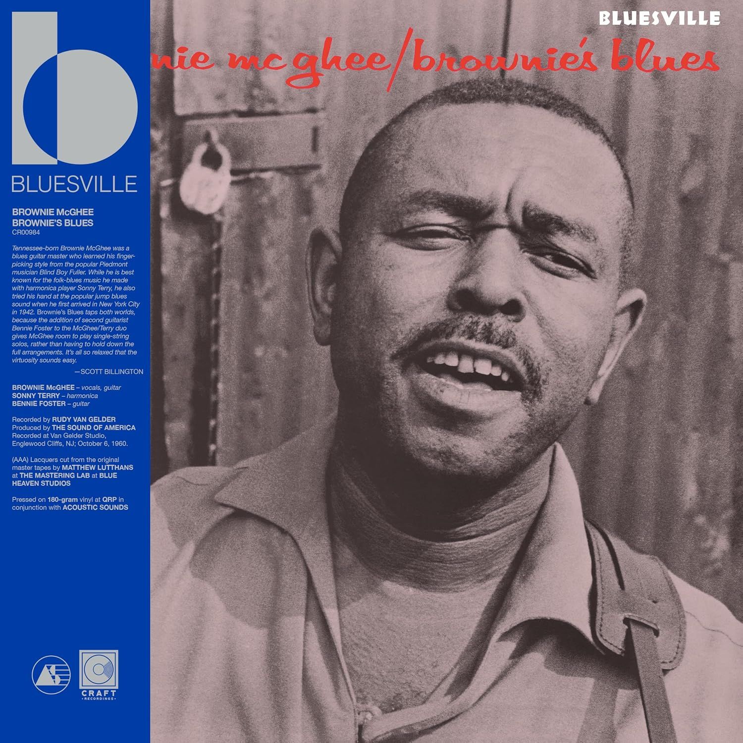 Brownie McGhee - Brownie's Blues (Bluesville Acoustic Sounds)