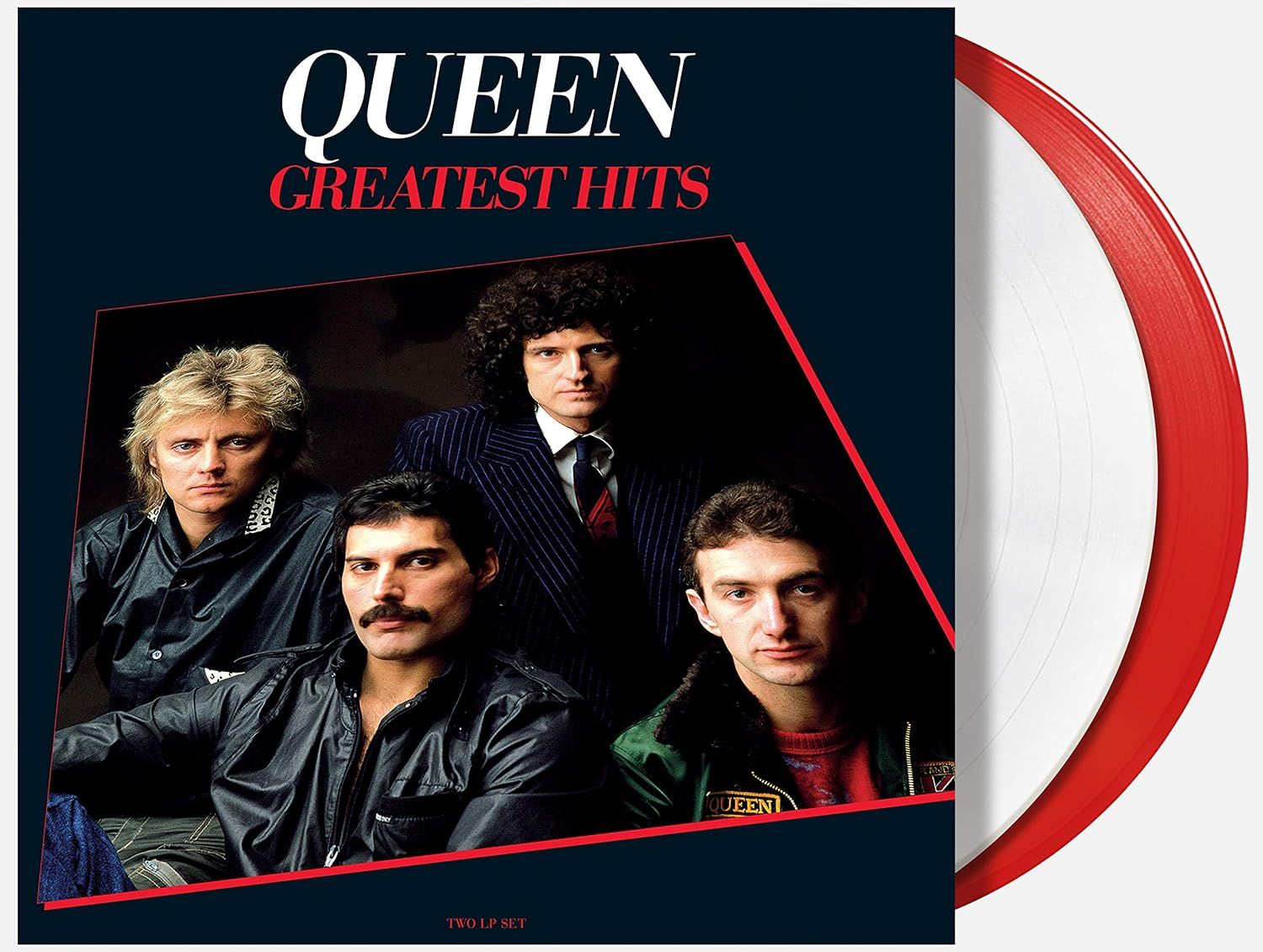 Queen - Greatest Hits (2LP Red &amp; White Vinyl)