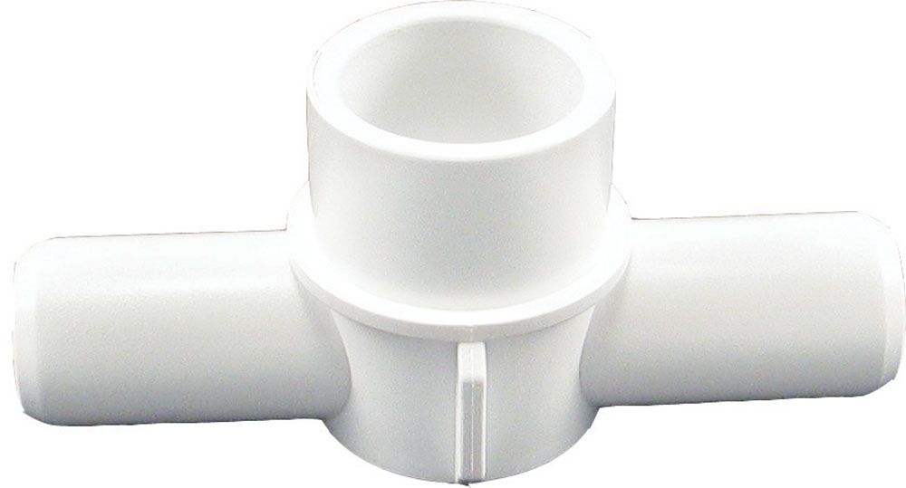 TEE 3/4 SB X 3/4 SB X 1 Spigot
