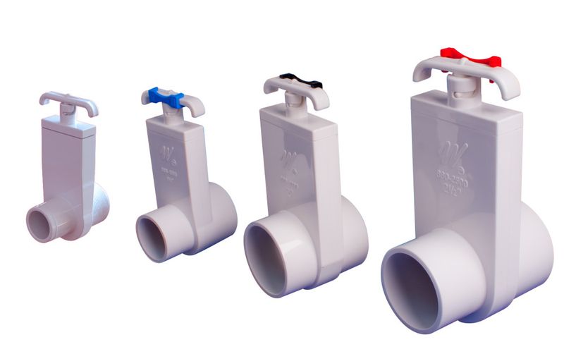 Slice Valve 2.5&quot;S x 2.5&quot;Spg