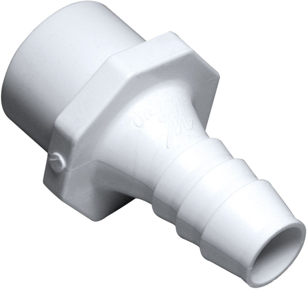 Barb Adaptor 1&quot; SPG X3 /4&quot; RB