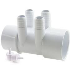 FOUR 3/4&quot; SM WATER PORTS, 2&quot; SOCKET * 2&quot; SOCKET