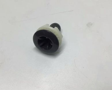 1-5/8&quot; Dir Face Wallfitting 3/4&quot; RIB Barb - Grey