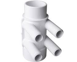 LAS FOUR 3/4&quot; RB WATER PORTS, 2&quot; SOCKET * 2&quot; SPIGOT