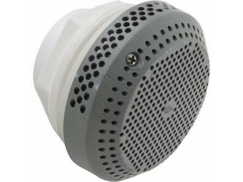 2.5&quot; 170GPM Suction Intake, White Wall Fitting,Graphite Gray Cover