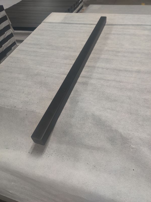 1.30 x 1.30 x 31.24&quot; Black, Smooth