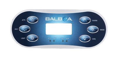 VL620S 6-Button 1 Pump Overlay