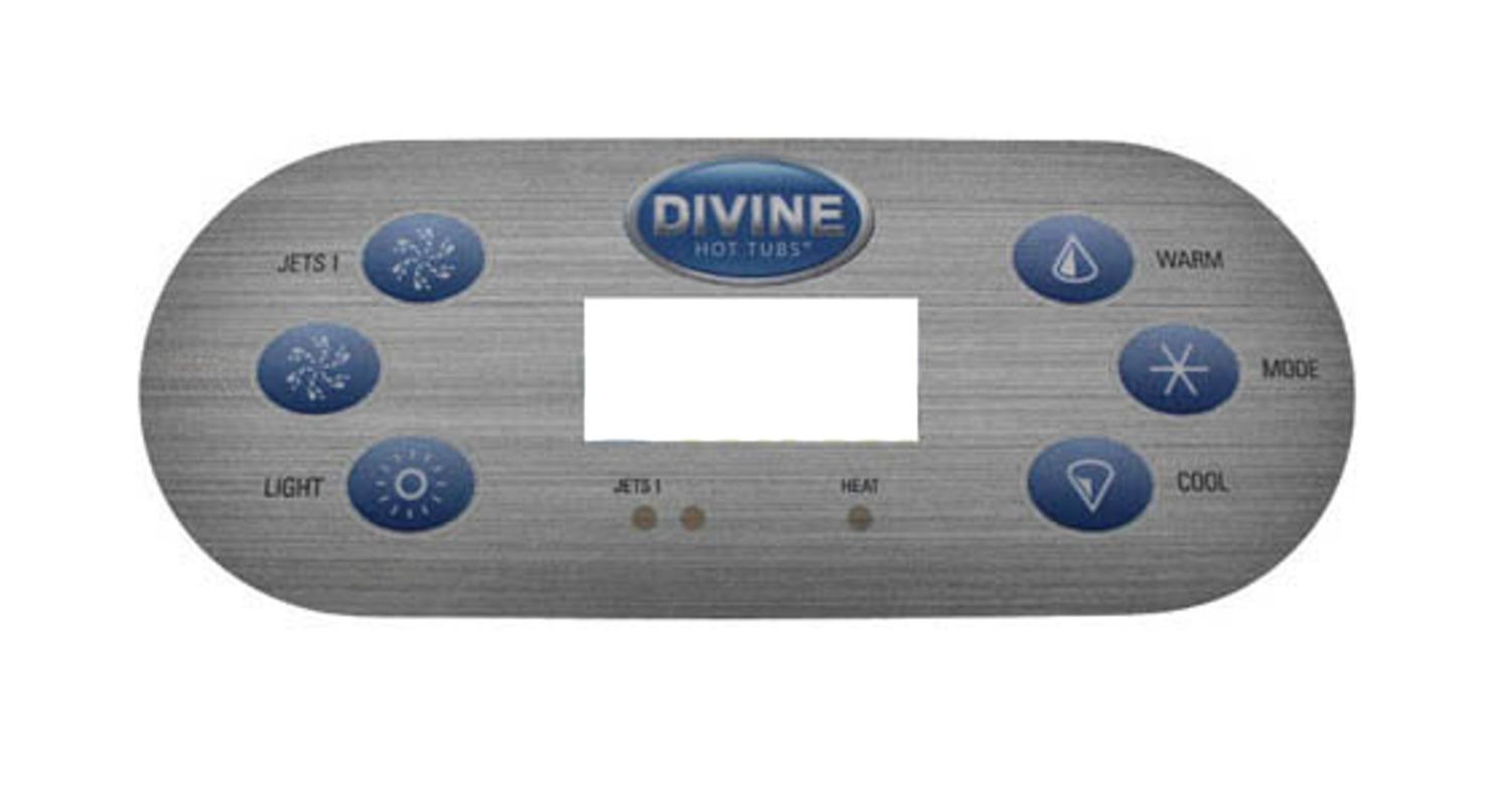 VL620S 6-Button 1 Pump Overlay