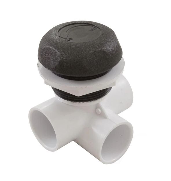 1&quot; Waterway On-Off Neck Jet Valve Horizontal