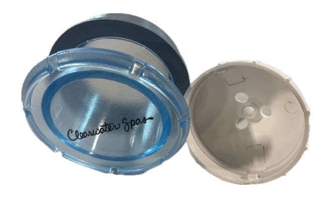 LED Cupholder With Clearwater Logo &amp; Grommet