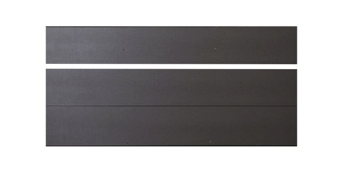 Light Bar Replacement Panels Grey, 7&#39; Medium (Panel 61&quot;)