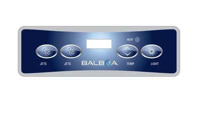 VL401 4-Button 2 Pump Overlay