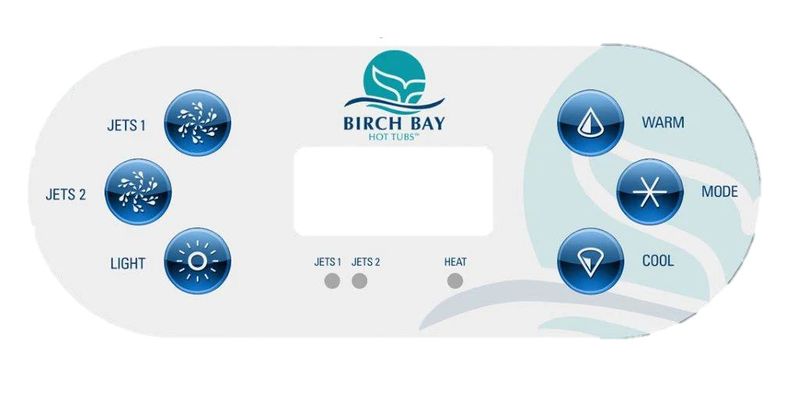 VL620S 6-Button 2 Pump Overlay