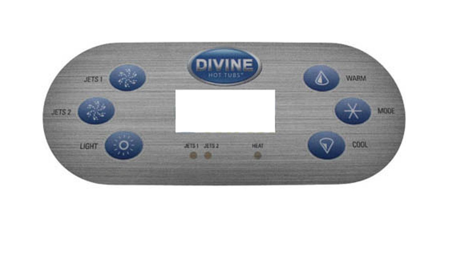 VL620S 6-Button 2 Pump Overlay