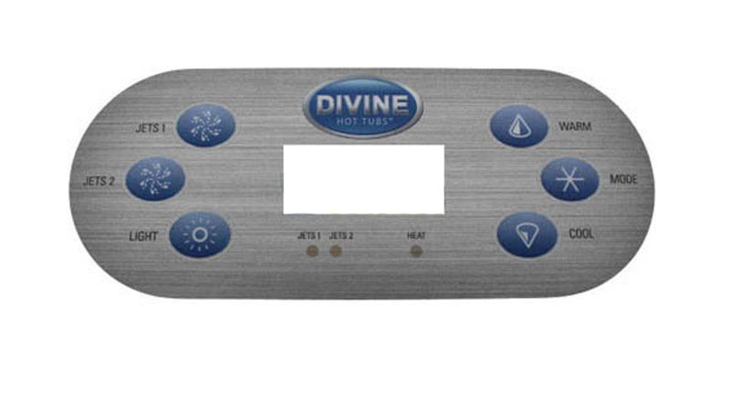 VL620S 6-Button 2 Pump Overlay