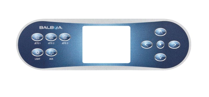 TP700 10-Button 3 Pump Overlay