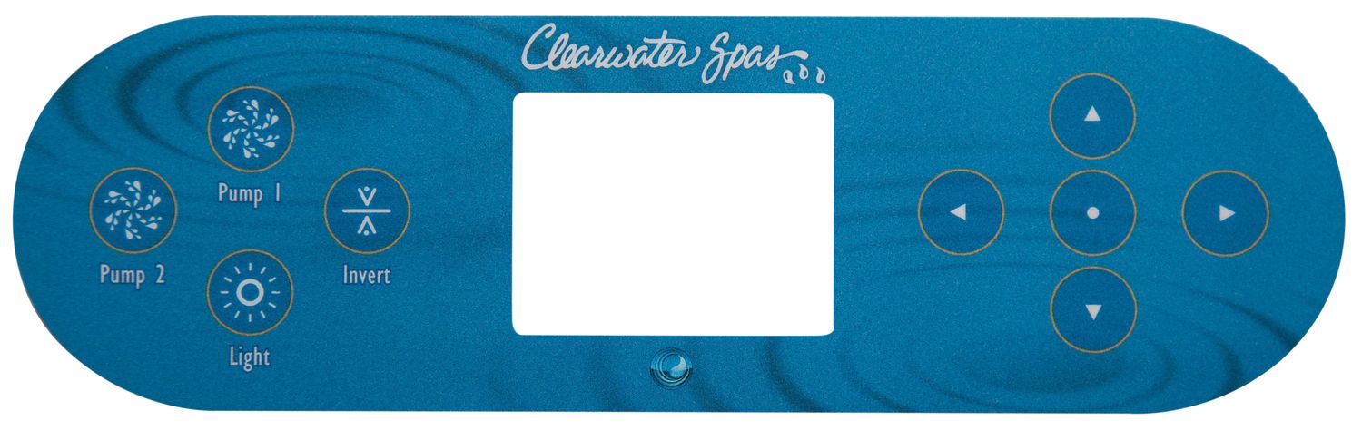 TP800 9-Button 2 Pump Overlay