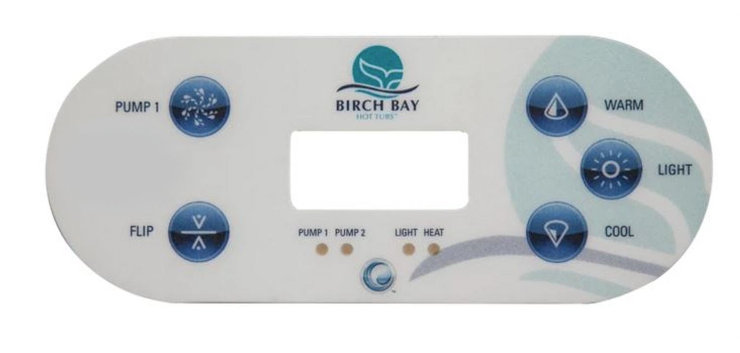 TP600 5-Button 1 Pump Overlay