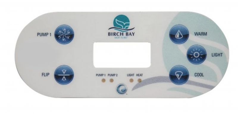 TP600 5-Button 1 Pump Overlay