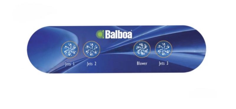 Auxiliary Panel 4-Button Overlay