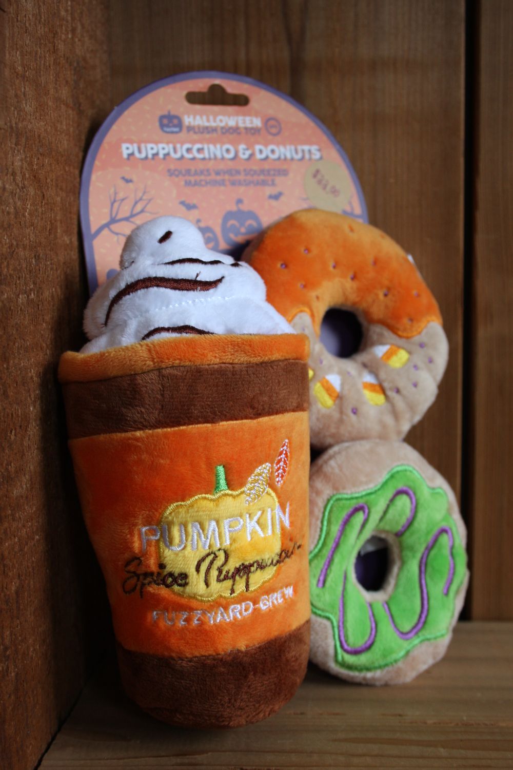 Puppuccino &amp; Donuts Dog Toys