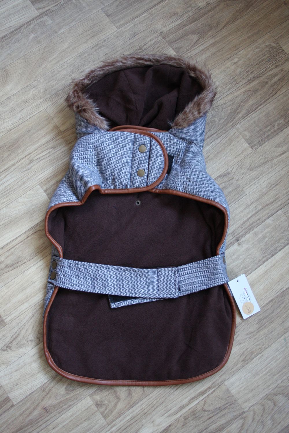 FouFou Chevron Dog Coat