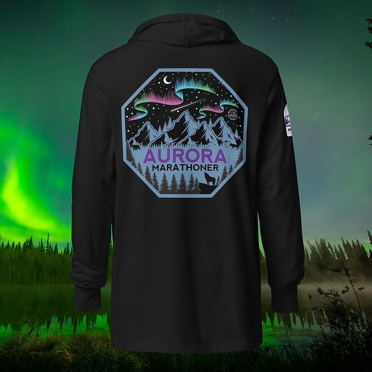 Hooded long-sleeve tee