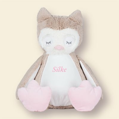 knuffelbeer uil gepersonaliseerd