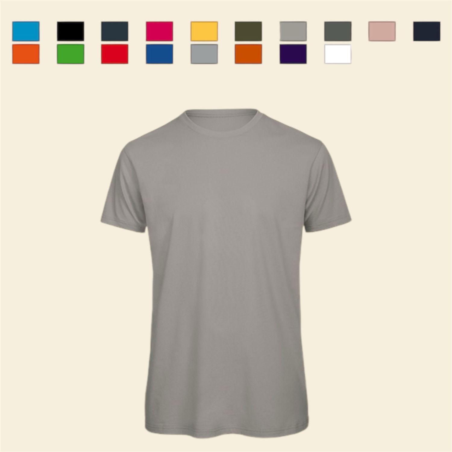 Bedrukte T-shirt Heren