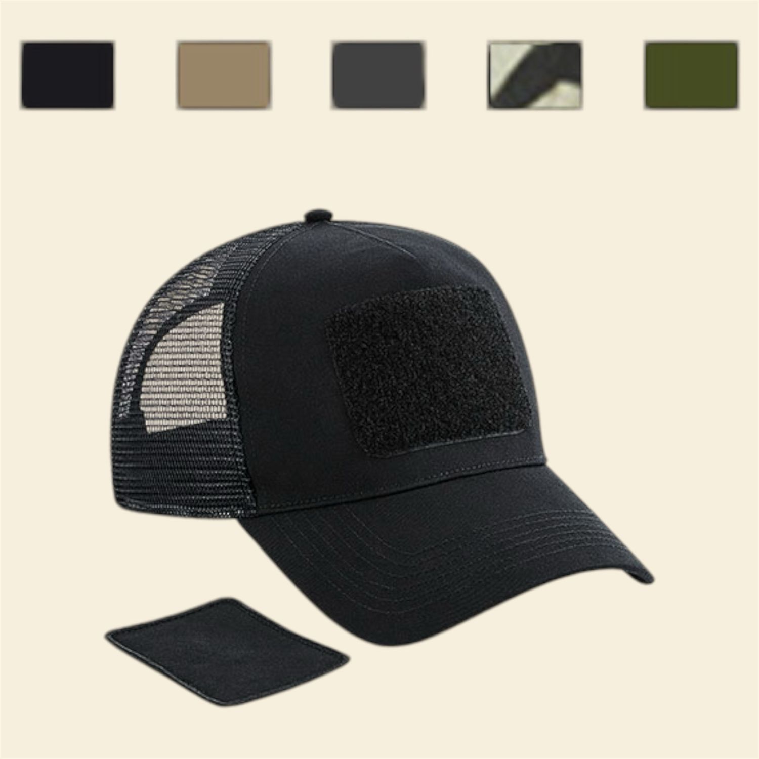 Bedrukte pet met patch