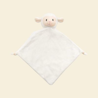 Lammetjes Knuffeldoek gepersonaliseerd